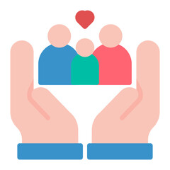 Parent Involvement icon vector image. Can be used for Daycare.