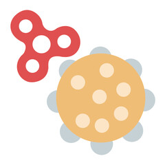 Sensory Play icon vector image. Can be used for Daycare.