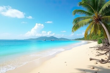 Obraz premium Calm Seashore Views