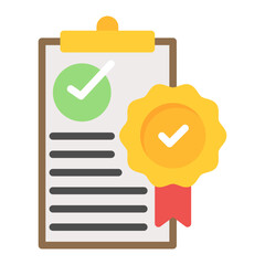 Quality Assurance icon vector image. Can be used for Professional Services.