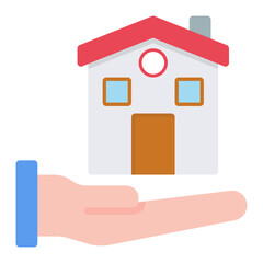 Real Estate icon vector image. Can be used for Professional Services.