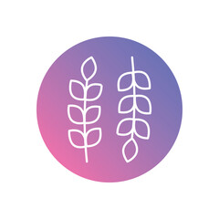 Grains vector icons stock illustration