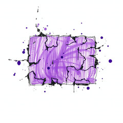 abstract watercolor background with splashes