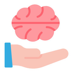 Cognitive Stimulation icon vector image. Can be used for Elderly Care.