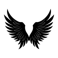 Ankh Silhouette vector illustration