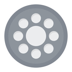 Print Chamber icon vector image. Can be used for Additive Maufacturing.