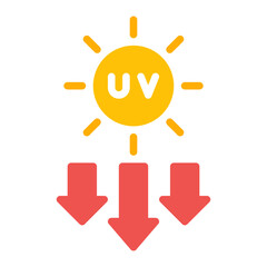 UV Light Source icon vector image. Can be used for Additive Maufacturing.