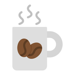 Coffee icon vector image. Can be used for Job Fair.