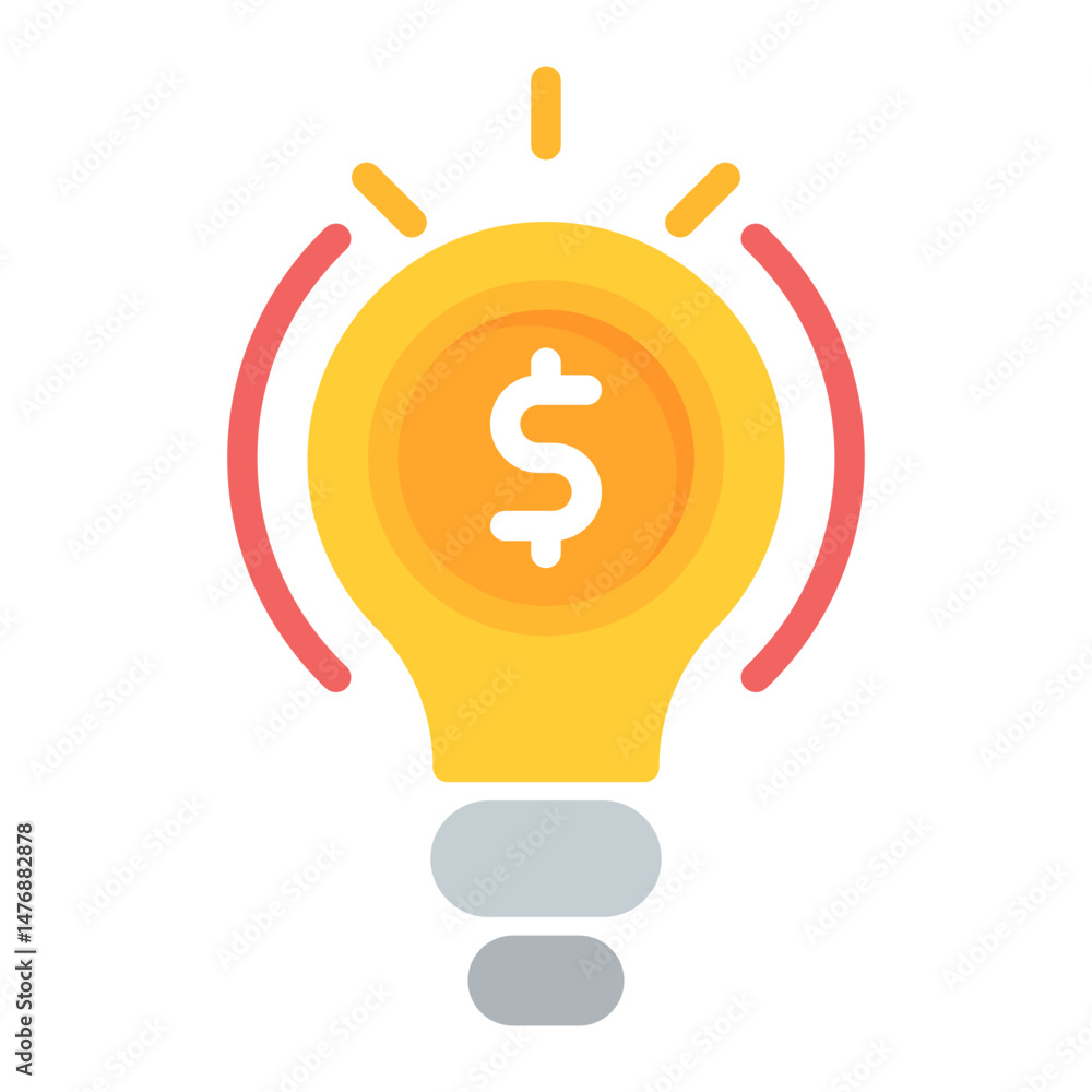 Poster capital constraints icon vector image. can be used for business risks.