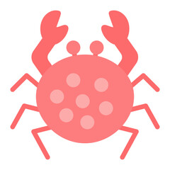 King Crab icon vector image. Can be used for Fish and Seafood.