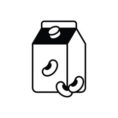 Soy Products vector icons stock illustration