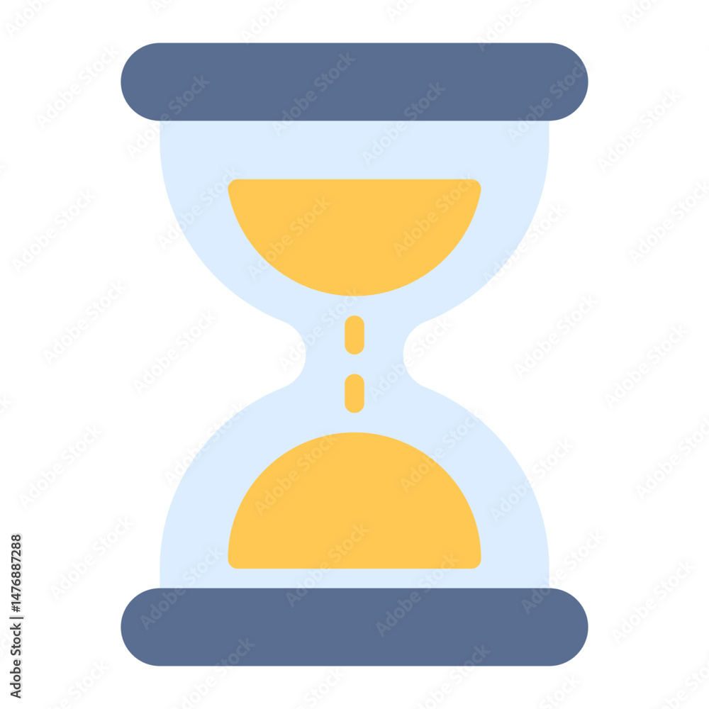 Poster egg timer icon vector image. can be used for brunch.