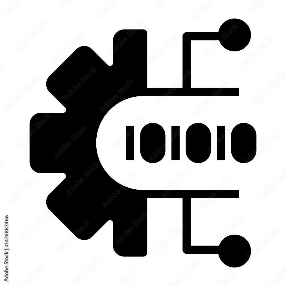 Poster digital vector icon