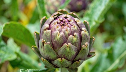 Obraz premium Close up of a artichoke