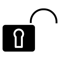 unlocked vector icon