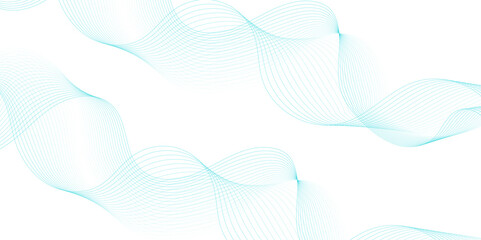 blue wave curve lines banner background design. Digital frequency track equalizer. Stylized line art background. modern soft luxury texture with smooth and clean vector subtle background illustration