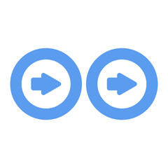 Perspective shift icon vector image. Can be used for Thought Leadership.