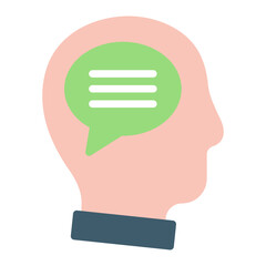 Thought Leadership icon vector image. Can be used for Thought Leadership.