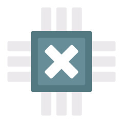 Fototapeta premium Hall Effect Sensor icon vector image. Can be used for Sensors.