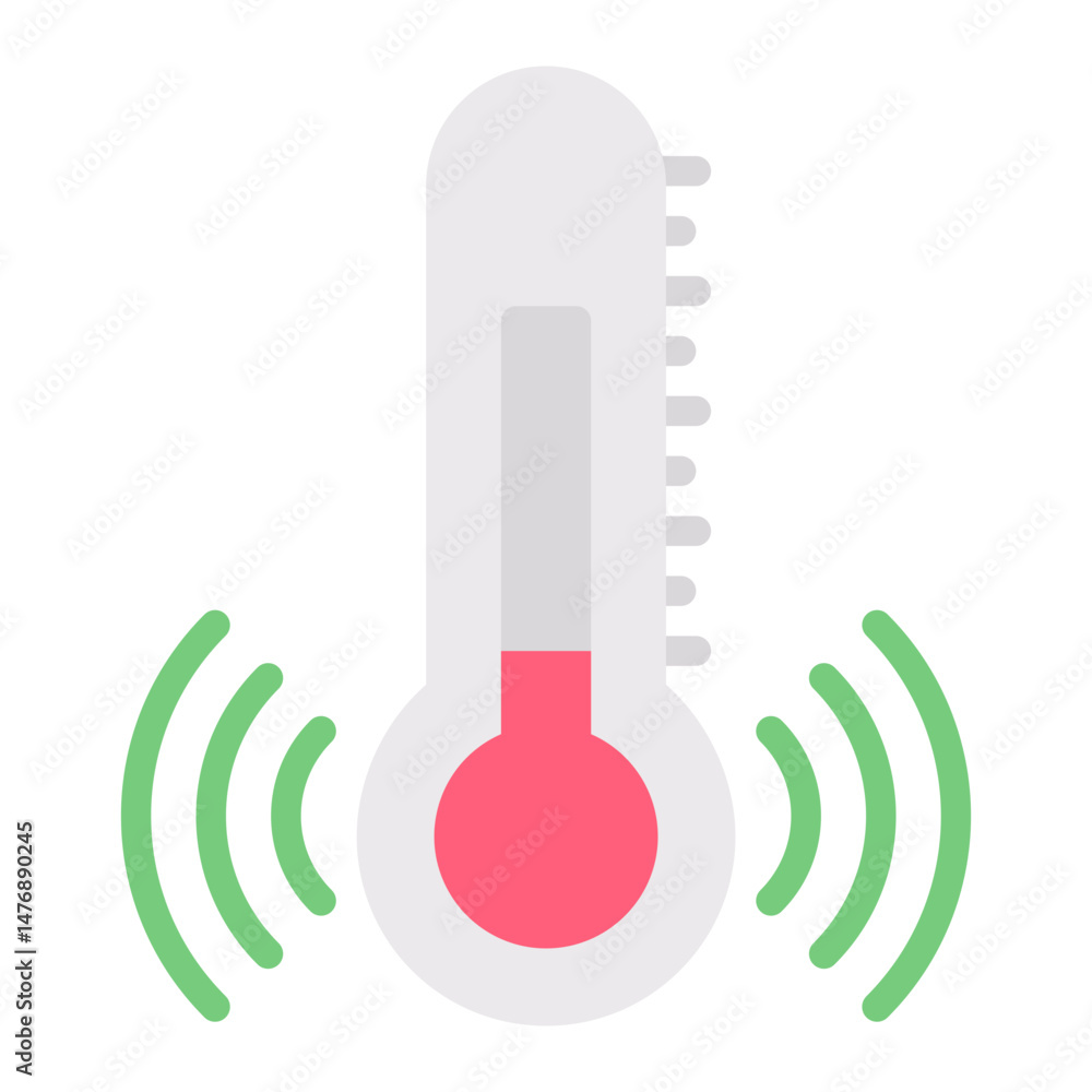 Poster temperature sensor icon vector image. can be used for sensors.