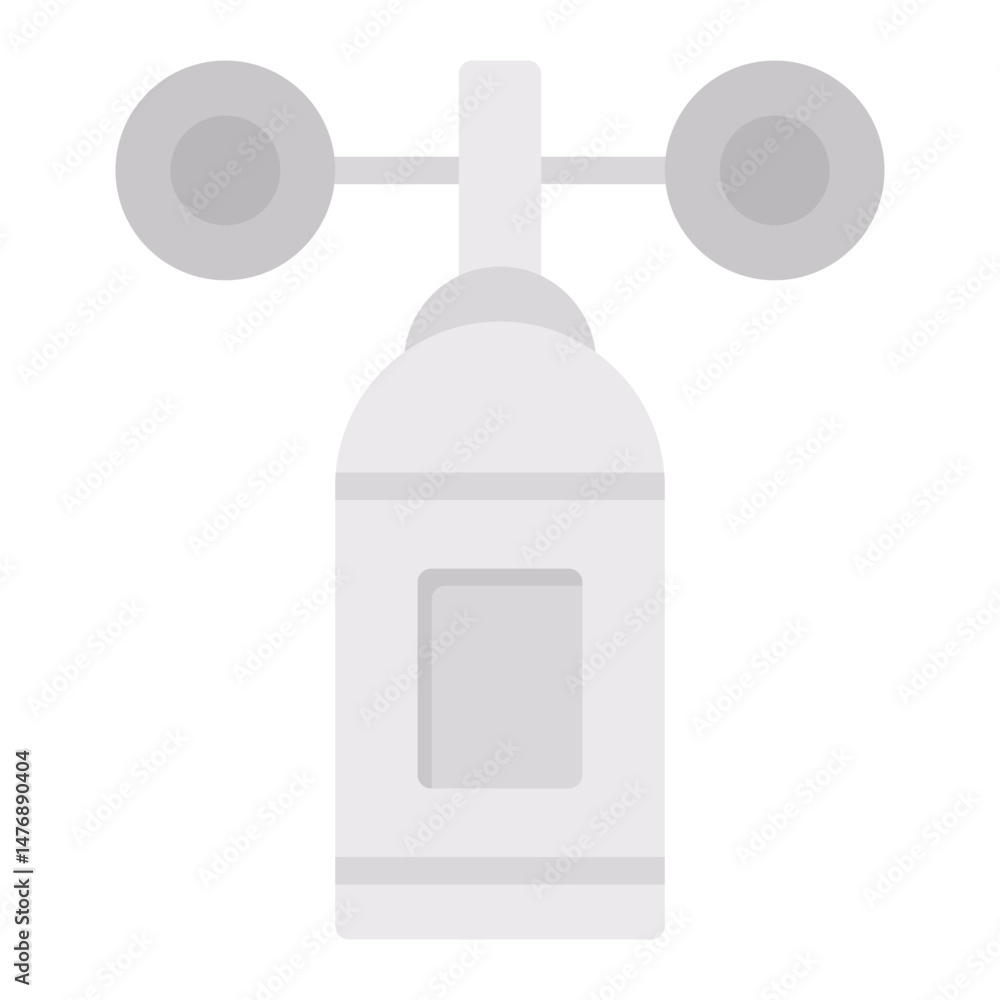 Poster wind speed sensor icon vector image. can be used for sensors.