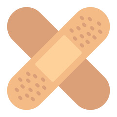 Band Aid icon vector image. Can be used for Physical Wellbeing.