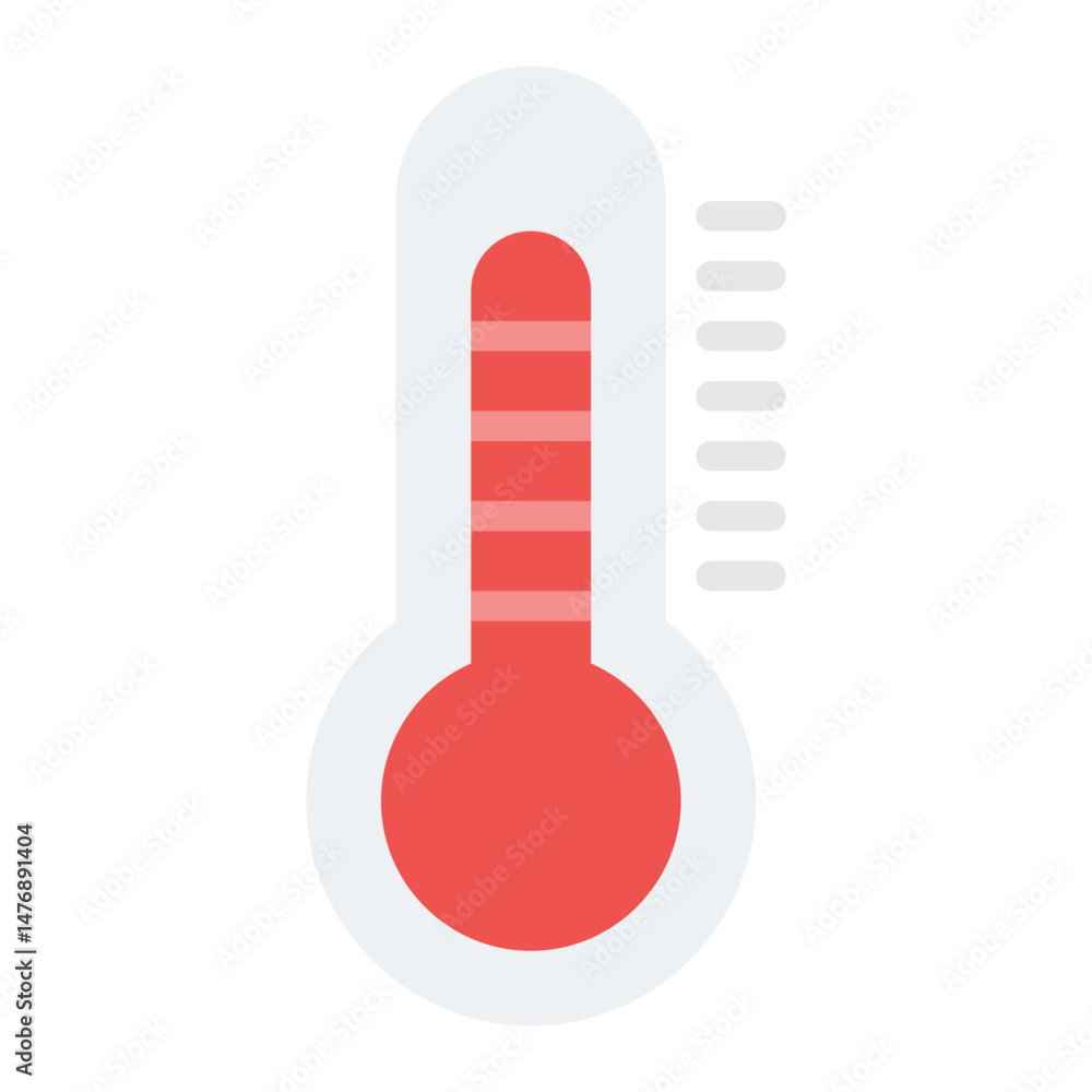 Poster thermometer icon vector image. can be used for physical wellbeing.