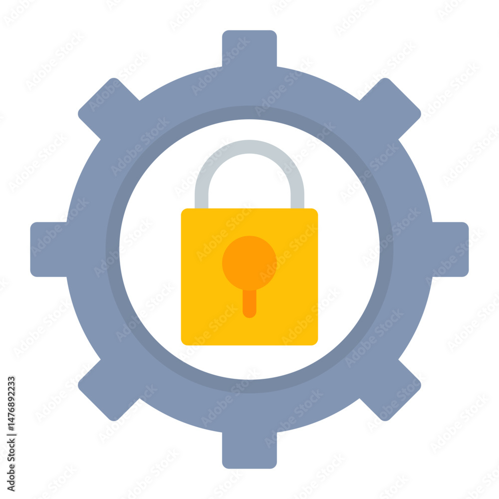 Poster password setup icon vector image. can be used for business onboarding.