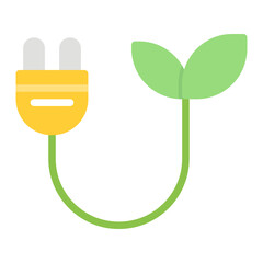 Clean Energy icon vector image. Can be used for World Environment Day.