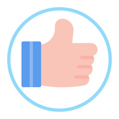 Green Thumb icon vector image. Can be used for World Environment Day.