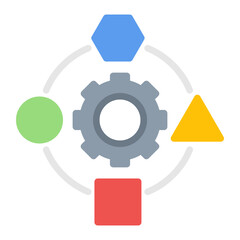 Adaptation icon vector image. Can be used for Business Disruption.