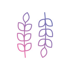 Grains vector icons stock illustration