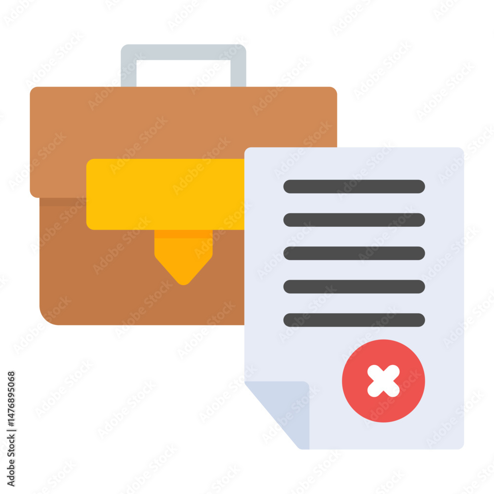 Poster setback icon vector image. can be used for business disruption.