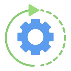 New Beginnings icon vector image. Can be used for World Refugee Day.