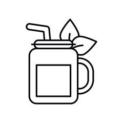 Smoothie vector icons stock illustration