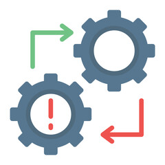 Change icon vector image. Can be used for Digital Disruption.