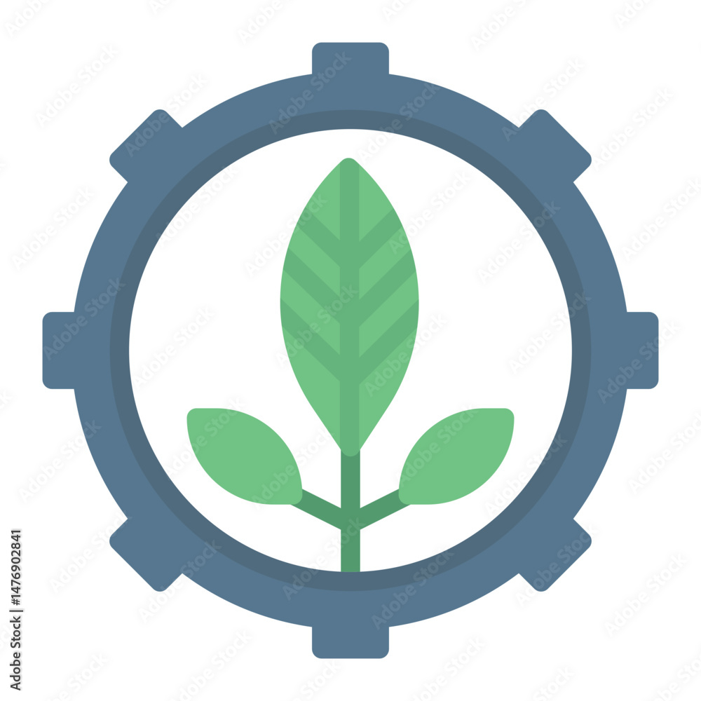 Poster sustainable tech icon vector image. can be used for digital disruption.