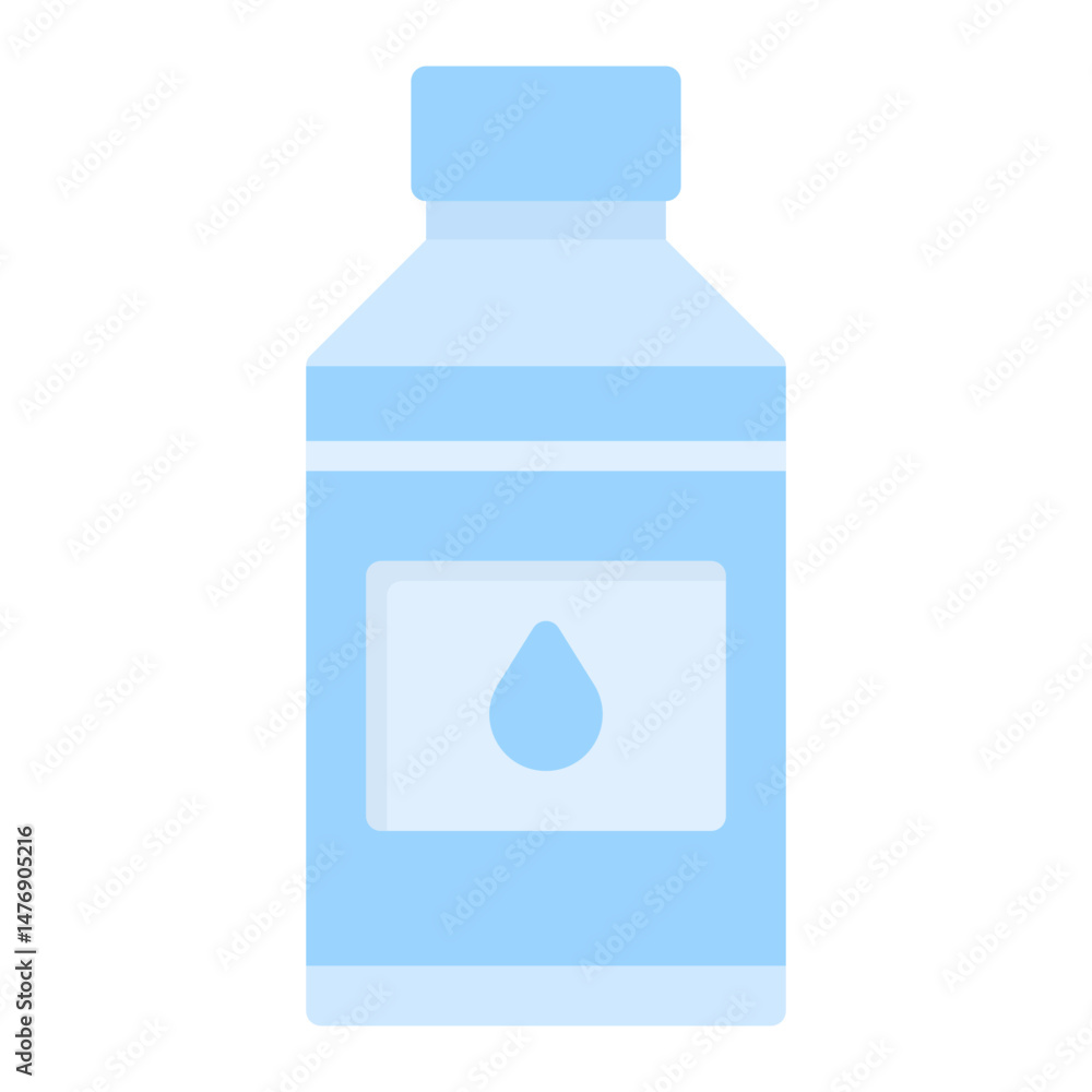 Poster water bottle icon vector image. can be used for track and field.