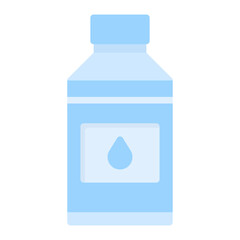 Water Bottle icon vector image. Can be used for Track and Field.