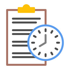 Time Management icon vector image. Can be used for ADHD.