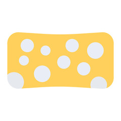 Foam icon vector image. Can be used for Raw Metrial.