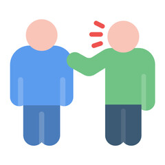 Verbal Abuse icon vector image. Can be used for Bullying in Society.