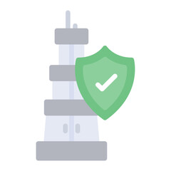 Heritage Protection icon vector image. Can be used for Inheritance.