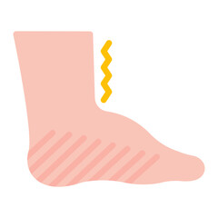 Swelling icon vector image. Can be used for Allergy Symptoms.