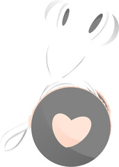 illustration earphone