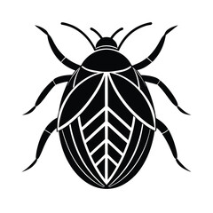 Create a Bug Using Ovals and Lines