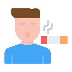 Secondhand Smoke icon vector image. Can be used for Smoking.