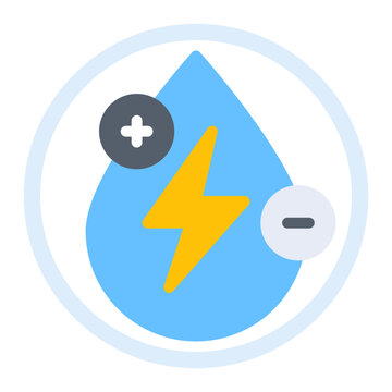 Electrolytes icon vector image. Can be used for Medical Tests.