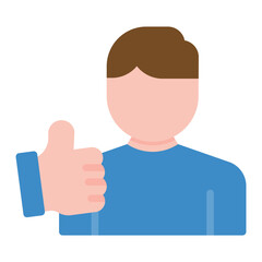 Admiring icon vector image. Can be used for Human Emotions.