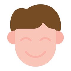 Content icon vector image. Can be used for Human Emotions.